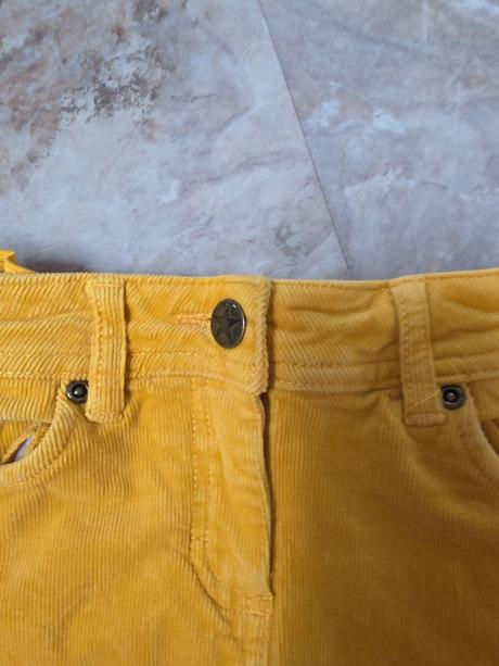 Zltá sukna 110/116, tchibo,110