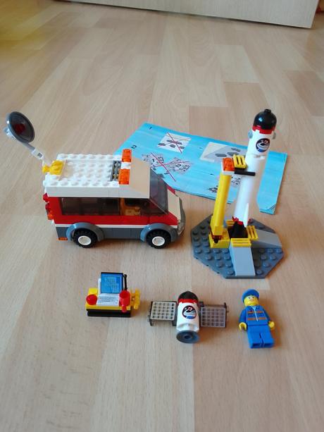 Lego city 3366 odpaľovacia rampa pre satelity, 