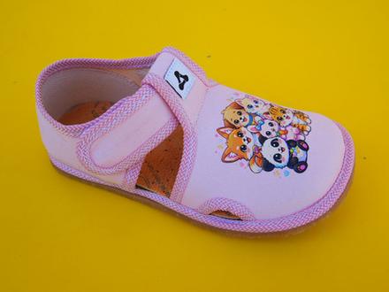 Detské barefoot papučky antal, 24 - 30