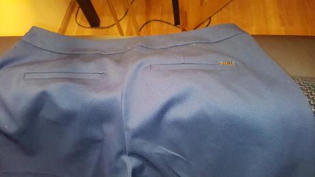 Modre nohavice so sirokymi sarami, mohito,36