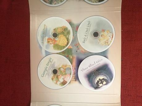 Anglické cd s rozpravkami, hudbou, 