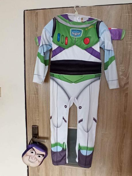 Karnevalová maska toy story buzz, 