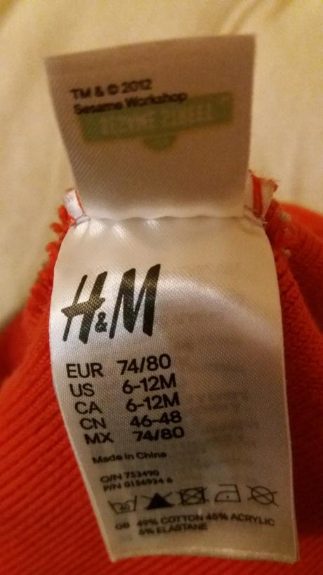 Ciapka, h&m,74