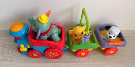 Fisher-price vláčik so zvieratkami,
