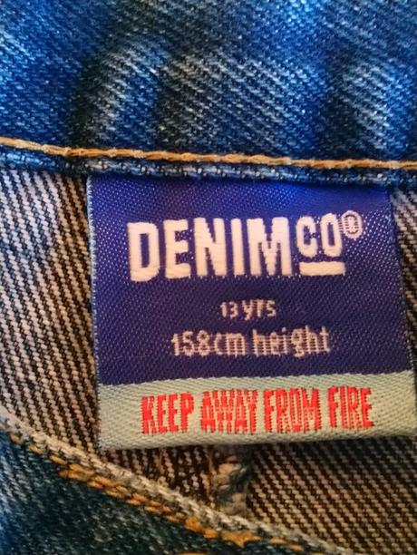 Chlapčenské modré rifle, denim co, denim co,158