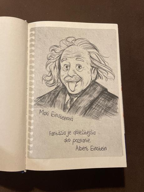 Kniha maxi einsteinová,