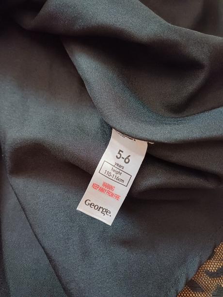 Čierne čipkovane slávnostné šaty, george,116