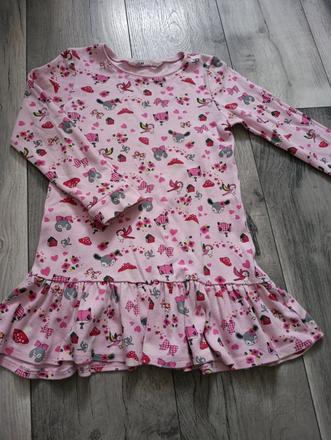 Mikinové šatky -122/128 h&m, h&m,128