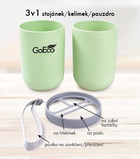 3v1 cestovné púzdro goeco - 2 farby., 