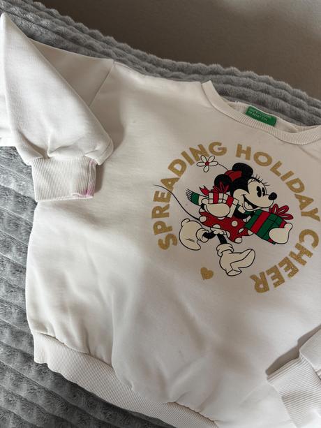 Vianočná mikina, benetton,140