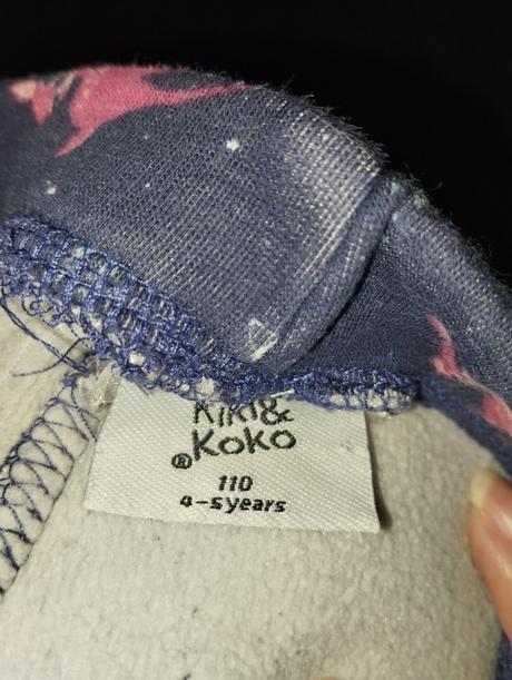 Zateplené detské legíny, kiki&koko,110