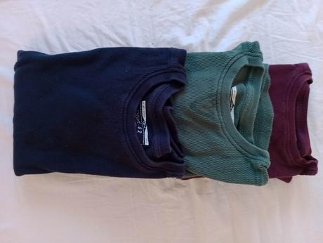 3 tričká s dlhým rukávom next, next,104