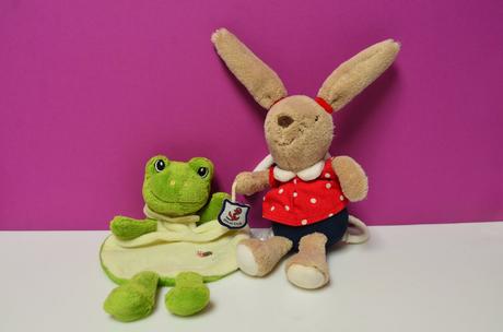 Hrajúca zajačica - mojkáčik žaba k nákupu, 