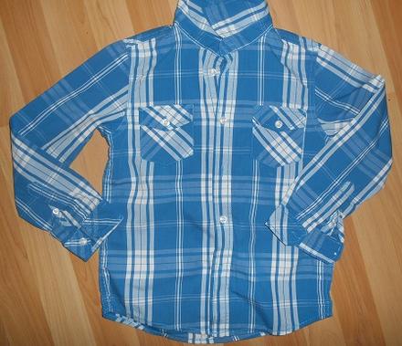 Košeľa bielomodrá, lindex,122