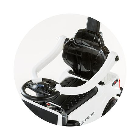 Ford ranger detské vozítko so strieškou - červená,