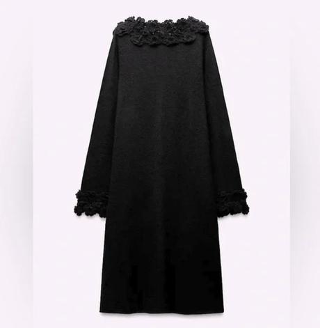 Zara - kardigán s háčkovanými detailami, zara,s