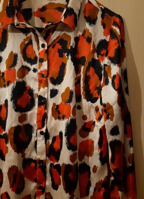 Satenova bluzka, admiral,m