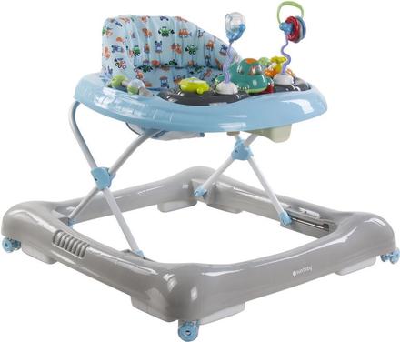 Chodítko s kaučuk kolieskami modrá, 