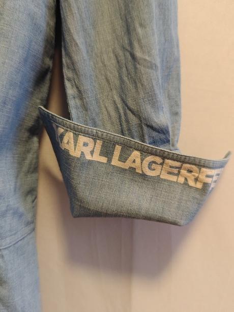 Karl lagerfeld originál košeľové šaty m/l, m