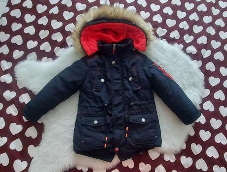 Teplá predlžená bunda, 98