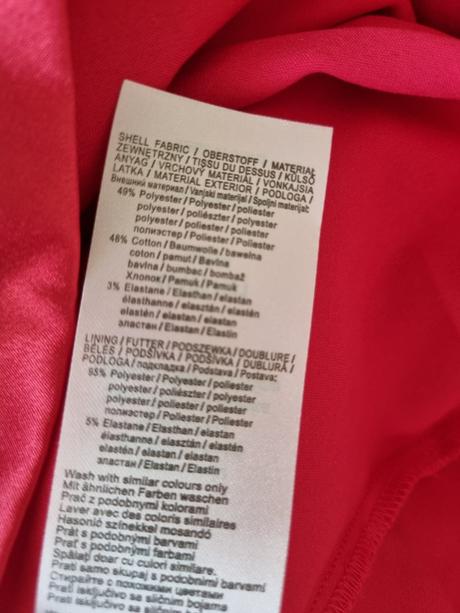 Magentové púzdrové šaty s perličkami orsay 38, orsay,38