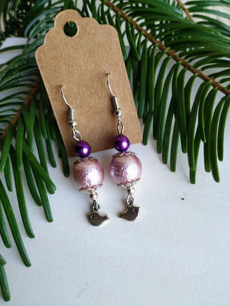 Vianočné náušnice,