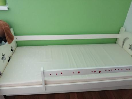 Postel so šuflíkom a matracom, šírka (cm): 90,dĺžka (cm): 180