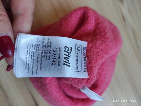 Detská čiapka, crivit,140