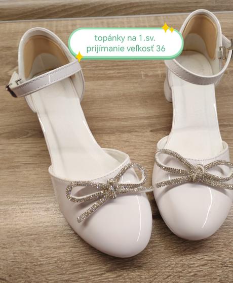 Topánky na 1. sv. prijímanie, nelli blu,36