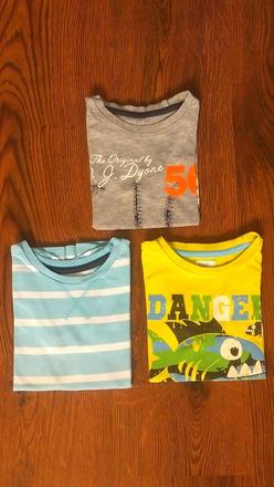 Tričká - 3 ks, f&f,104