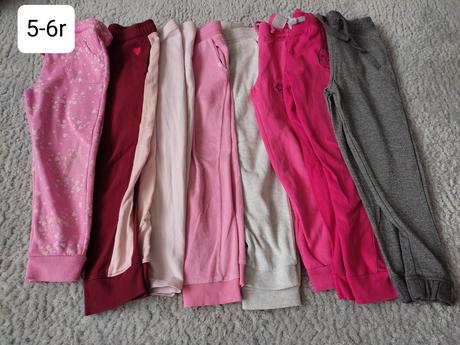 Tepláky 5-6r,8ks, 104–116