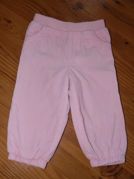 Nohavice dievčenské, manchester, zateplené, veľ.68, 68