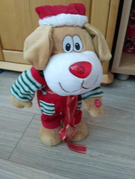 Vianocny plysak hudobny, 