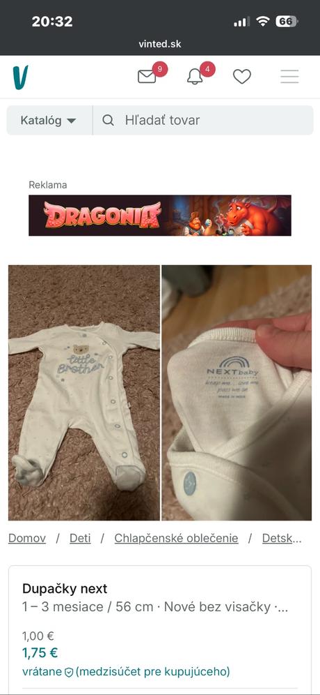 Oblečenie pre chlapca 62/68, 68–80