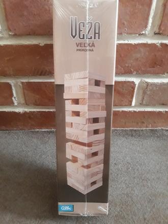 Hra skladacia - drevena veza,