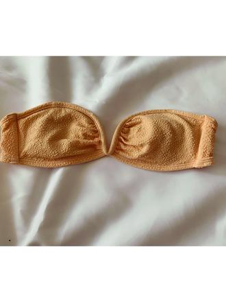 Marhulovy vrch plaviek s kosticami a vypchavkami, h&m,s