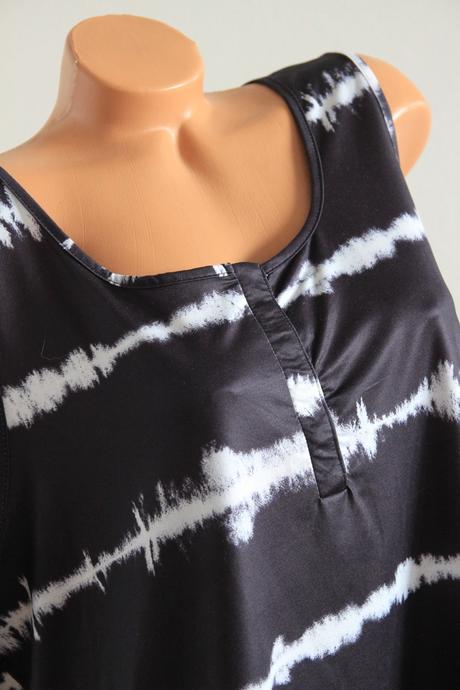 Čierno biely top, xxl, xxl