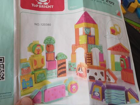 Kocky, building toys,bristle farm blocks, 