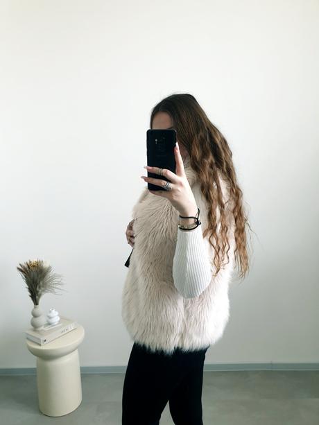 Kožušinová vesta l, primark,l