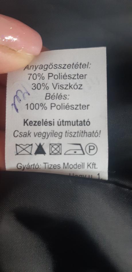 Krasny dlhy bavlneny kabat, 44