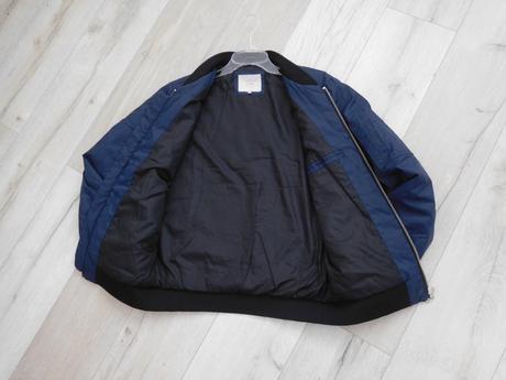 Jack jones s, modrá bunda dámska oversize, s