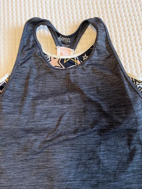 152 zara športové tielko pre dvojičky, 152