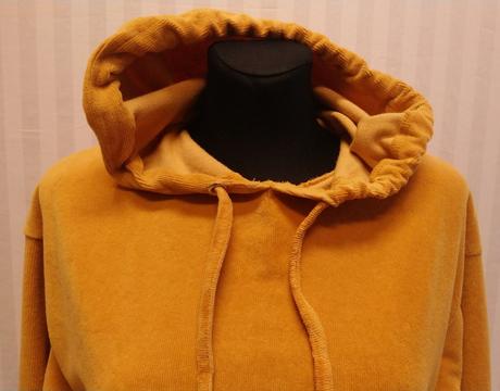 Dámska crop mikina klokanka, bershka, bershka,xs