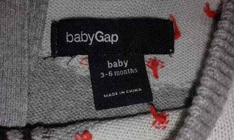 Tenučký svetrík zn. babygap, gap,68