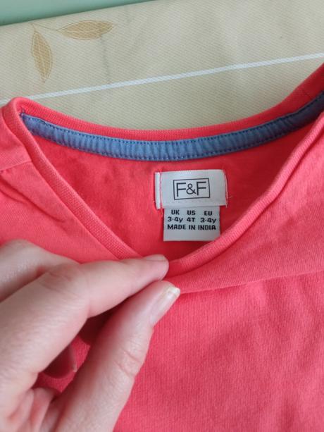 Jednoduché tričko, f&f,104