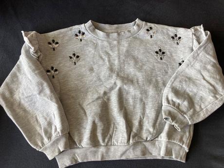 Mikina s kamienkami, lindex,140