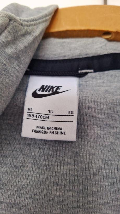 Mikina s kapucňou nike y nsw tech,veľ.158-170cm, nike,158
