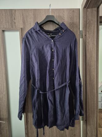 Tehotenske košeľovéšaty/ tunika, h&m,xl
