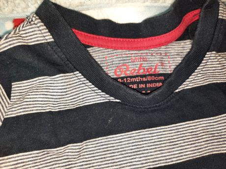 Tricko 5 ks, rebel,80