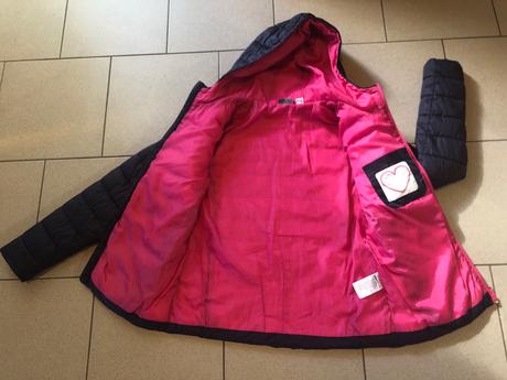 Detská dievčenská zimná bunda, pepperts,158